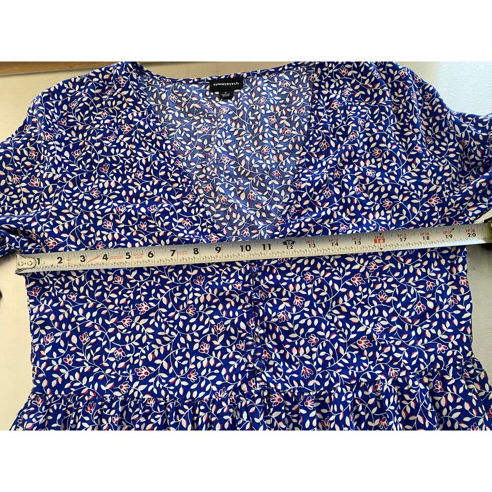 Summersalt Easy Breezy Eco Voile Tunic Cover-Up Mini Dress Size M - Picture 8 of 10